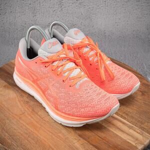 Asics EvoRide 1012A677-700 Sun Coral Lace Up Running Shoes Size 7.5 Womens